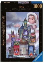 Ravensburger Puzzle 1000 db - Disney kastély Belle Ajánlott 14-99 éves korig unisex [Cikkszám 3724]