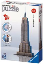 Ravensburger Empire State Building 216 darabos 3D puzzle Ajánlott 10-99 éves korig unisex [Cikkszám 4810]