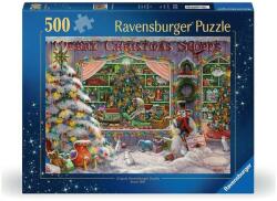 Ravensburger Puzzle 500 db - Karácsonyi bolt Ajánlott 10-99 éves korig unisex [Cikkszám 14090]