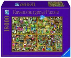 Ravensburger Puzzle 18 000 db - Varázslatos könyves szekrény Ajánlott 14-99 éves korig unisex [Cikkszám 9191]