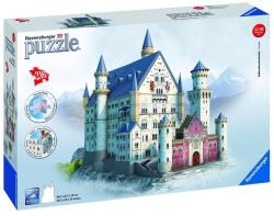 Ravensburger Neuschwanstein kastély 216 darabos 3D puzzle Ajánlott 10-99 éves korig unisex [Cikkszám 74895]