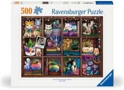 Ravensburger Puzzle 500 db - Cicamicák Ajánlott 10-99 éves korig unisex [Cikkszám 14107]
