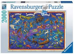 Ravensburger Puzzle 2000 db - Csillagképek Ajánlott 14-99 éves korig unisex [Cikkszám 3788]