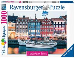 Ravensburger Puzzle 1000 db - Koppenhága, Dánia Ajánlott 10-99 éves korig unisex [Cikkszám 70461]