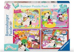 Ravensburger Puzzle 4x100 - Squishmallows Ajánlott 4-12 éves korig unisex [Cikkszám 6664]