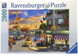 Ravensburger Puzzle 2000 db - Romantikus este Párizsban Ajánlott 10-99 éves korig unisex [Cikkszám 59446]