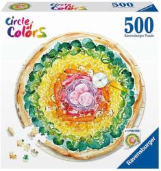 Ravensburger Puzzle kör 500 db - Pizza Ajánlott 10-99 éves korig unisex [Cikkszám 93738]