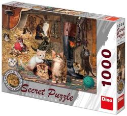 Dino Cicák 1000 darabos titkos puzzle Ajánlott 6-99 éves korig unisex [Cikkszám 80153]