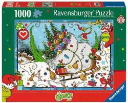 Ravensburger Puzzle 1000 db - Grincs Ajánlott 10-99 éves korig unisex [Cikkszám 14666]