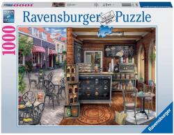 Ravensburger Puzzle 1000 db - Quaint café Ajánlott 10-99 éves korig unisex [Cikkszám 60818]