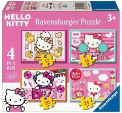 Ravensburger Puzzle 4in1 - Hello Kitty Ajánlott 3-6 éves korig unisex [Cikkszám 82275]