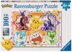 Ravensburger Puzzle 100 db - Pokemon Ajánlott 3-6 éves korig unisex [Cikkszám 10443]