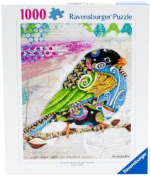 Ravensburger Puzzle 1000 db - Örvénylő madarak Ajánlott 10-99 éves korig unisex [Cikkszám 6673]