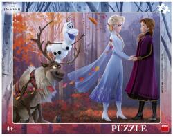 Dino Puzzle 40 db - Jégvarázs Ajánlott 4-6 éves korig lányoknak [Cikkszám 51495]