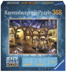 Ravensburger Puzzle Exit Kids 368 db - Természettudományi múzeu Ajánlott 6-10 éves korig unisex [Cikkszám 53581]