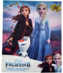 Prime 3D Disney, Jégvarázs, 3D puzzle, 200 darabos, 46 x 31 cm-es kép, PRI-33030