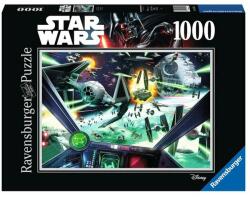 Ravensburger Puzzle 1000 db - Star WarsX-Wing Cockpit Ajánlott 10-99 éves korig unisex [Cikkszám 85109]