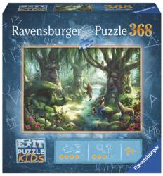 Ravensburger Puzzle Exit Kids 368 db - Varázslatos erdő Ajánlott 6-10 éves korig unisex [Cikkszám 53602]