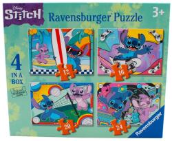Ravensburger Puzzle 4in1 - Stitch Ajánlott 4-12 éves korig unisex [Cikkszám 6614]