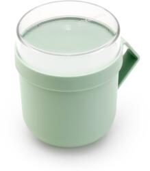 Brabantia Recipient pentru prânz MAKE & TAKE, 600 ml, verde jad, Brabantia (BRAB203862)
