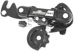 Sunrace RDM2T SB hátsó váltó, 6-7s, füles rögzítésű, rövid kanalas, fekete