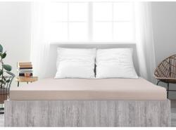 4Home Cearșaf de pat 4Home bumbac jersey Ideal coffee, maro, 200 x 200 cm