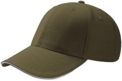 ATLANTIS Sport Sandwich 6 paneles baseball sapka zöld