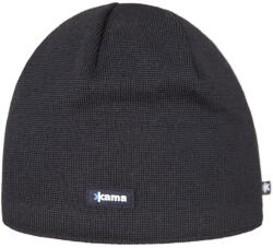 Kama AW19 kötött merinó sapka fekete