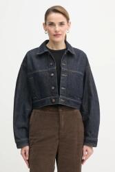 Calvin Klein Jeans farmerdzseki sötétkék, átmeneti, oversize, LV047D700G - sötétkék S