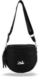 ZELLIA Női Oldaltáska 21028 Fekete - Ch2 - (ZLK-21028-47562516)