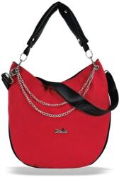 ZELLIA Női Válltáska Zlb312 Piros - Crown - (ZLK-zlb312-43279920)