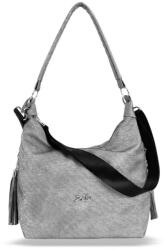 ZELLIA Női Válltáska Zlb251 Jeans Gray - Szürke (ZLK-zlb251-49015119)