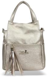 ZELLIA Női Hátizsák 24131 Arany - Groove - (ZLK-24131-78687615)