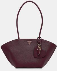 Guess kézitáska BOLENA - burgundia Univerzális méret - answear - 48 990 Ft
