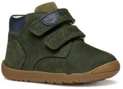 GEOX gyerek félcipő bőrből MACCHIA - zöld 24