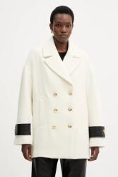 PINKO kabát gyapjú keverékből bézs, 105559 A2SH - bézs L