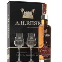 A.H. Riise XO Ambre d'Or Reserve rum 0.7l 42% DD+2 pohár