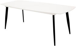  Asztal Dallas 131 (Fehér + Fekete)