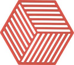 Zone Denmark Suport pentru vase fierbinți Hexagon, roșu (36549)