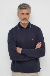 Gant felső sötétkék, férfi, nyomott mintás - sötétkék M