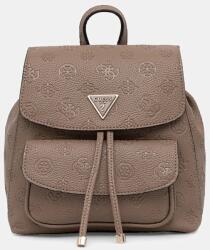 GUESS hátizsák CRESIDIA bézs, kis, nyomott mintás, HWPD98 88310 - barna Univerzális méret