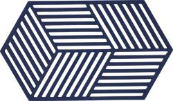 Zone Denmark Suport pentru vase fierbinți Hexagon, 24 cm, bleumarin (36554)