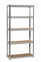  Salgó polc, 5 szintes 180x90x30cm, horganyzott