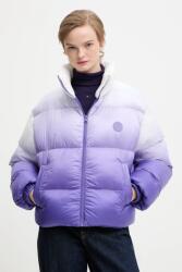 HUGO Blue rövid kabát lila, téli, oversize, 50543604 - lila XS