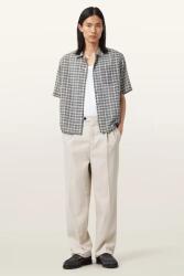 AllSaints gyapjú nadrág TALLIS - bézs 36