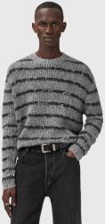 AllSaints pulóver gyapjúkeverékből DISSOLVED - szürke XXL