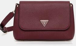 Guess kézitáska MERIDIAN - burgundia Univerzális méret - answear - 40 990 Ft
