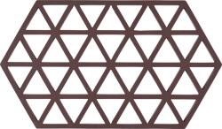 Zone Denmark Suport pentru vase fierbinți Triangles, 24 cm, maro închis (36562)