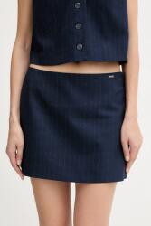 Guess miniszoknya ZANITA sötétkék, mini, egyenes, W5BD64 W2422 - sötétkék M
