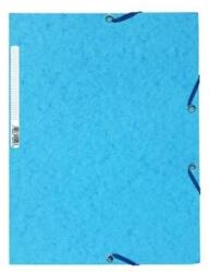 Exacompta A4 prespán türkiz gumis mappa (P2110-0592) - tintasziget